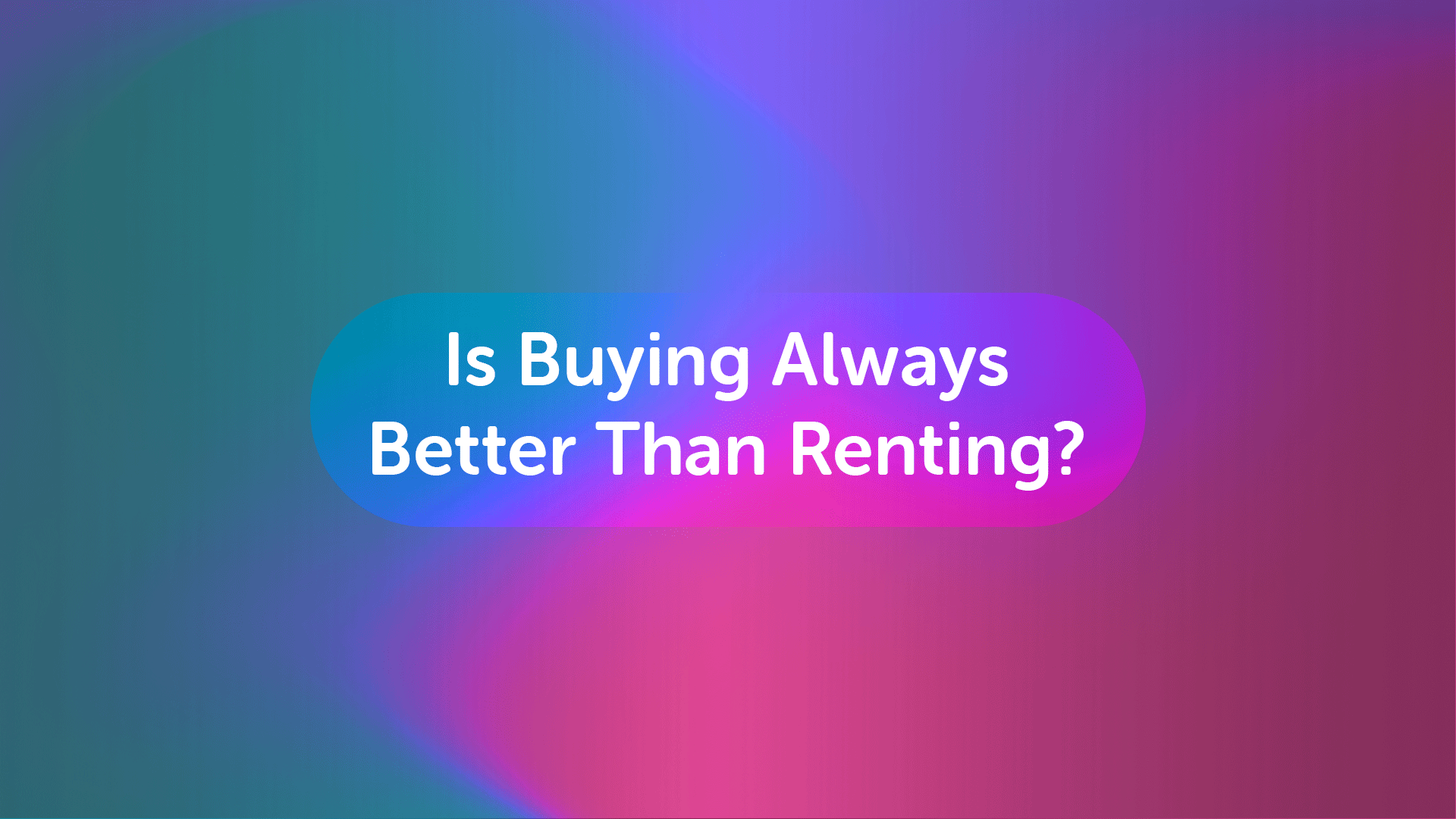 is buying always better than renting in Bristol? | Bristolmoneyman